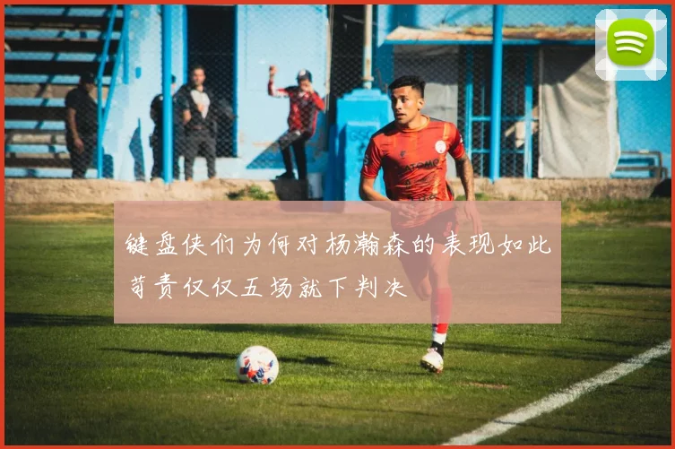键盘侠们为何对杨瀚森的表现如此苛责仅仅五场就下判决